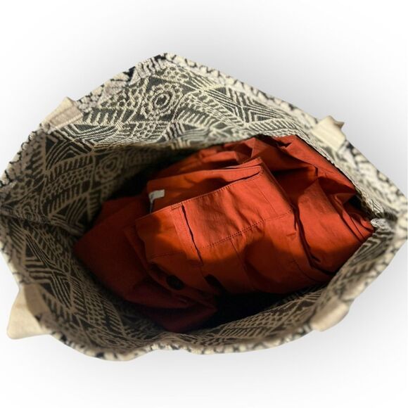 CRYPTON Soft Jacquard Upholstery Fabric Reusable Tote Bag - Picture 13 of 14